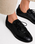 Mules Raluca Negro Malla