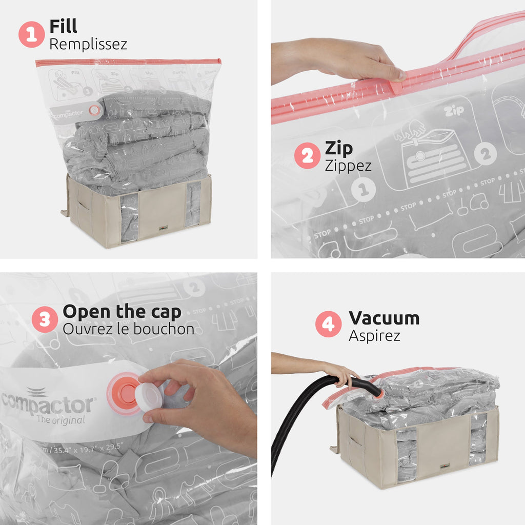 Housse De Rangement Sous Vide Ecologik