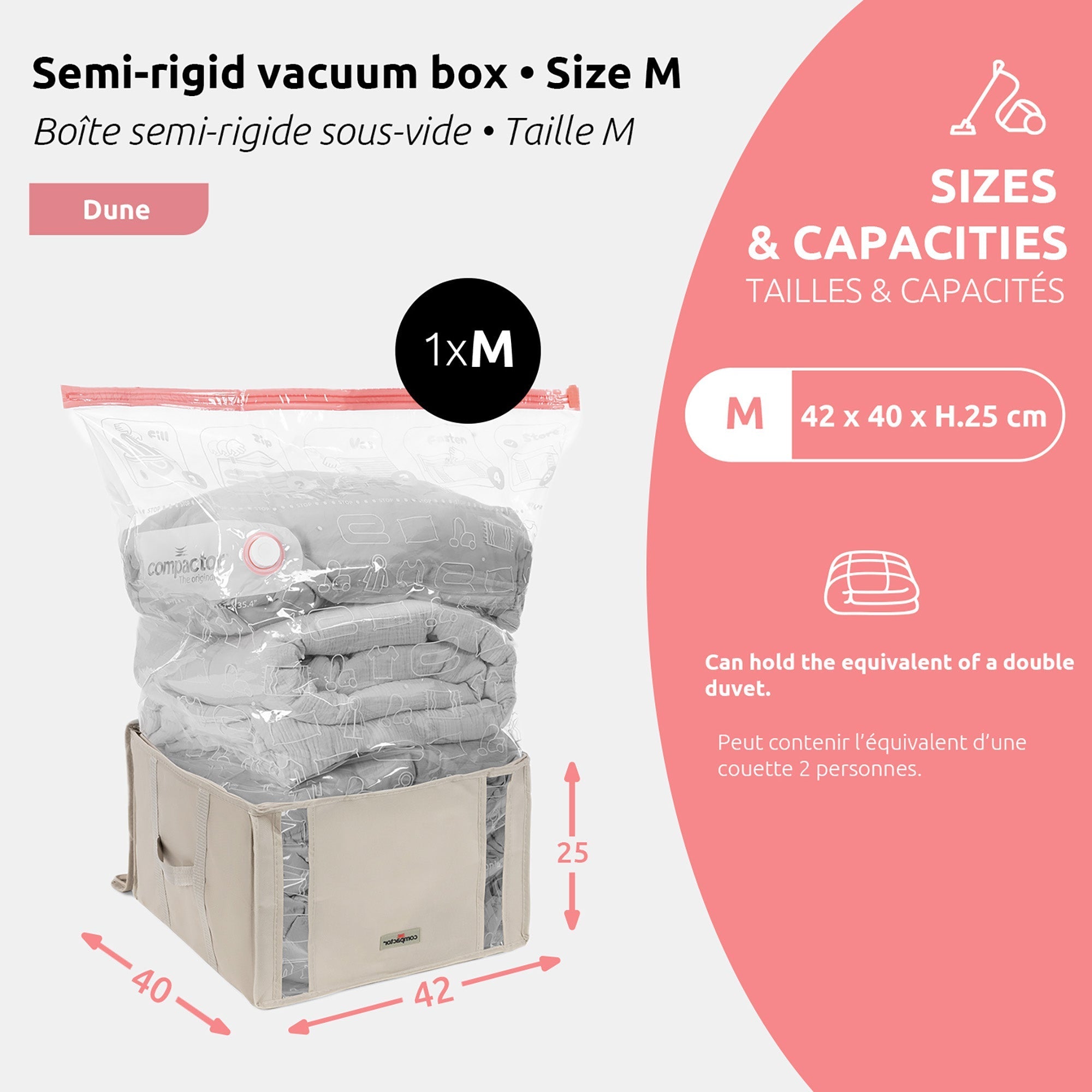 Housse De Rangement Sous Vide M