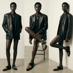 Céline Derbies Bout Pointu Vernis Noir & Léopard, Hedi Slimane Ss20