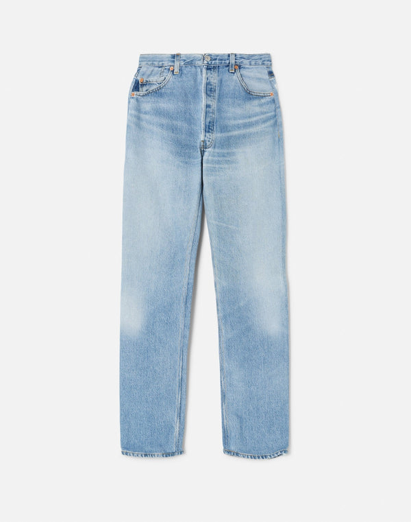 Jean Levis 70S Straight - Indigo Ass Rip