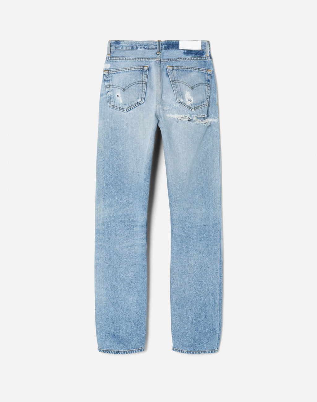 Jean Levis 70S Straight - Indigo Ass Rip