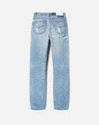 Jean Levis 70S Straight - Indigo Ass Rip