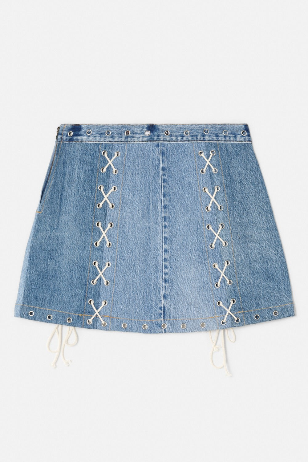 Jupe Levis Denim Laced Mini - Indigo