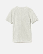 T-Shirt 90S Ribbed Cap Sleeve - Heather Grey