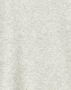T-Shirt 90S Ribbed Cap Sleeve - Heather Grey