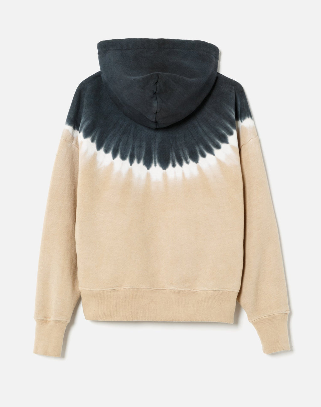Sweat Classic Hoodie - Khaki Black Top Dye