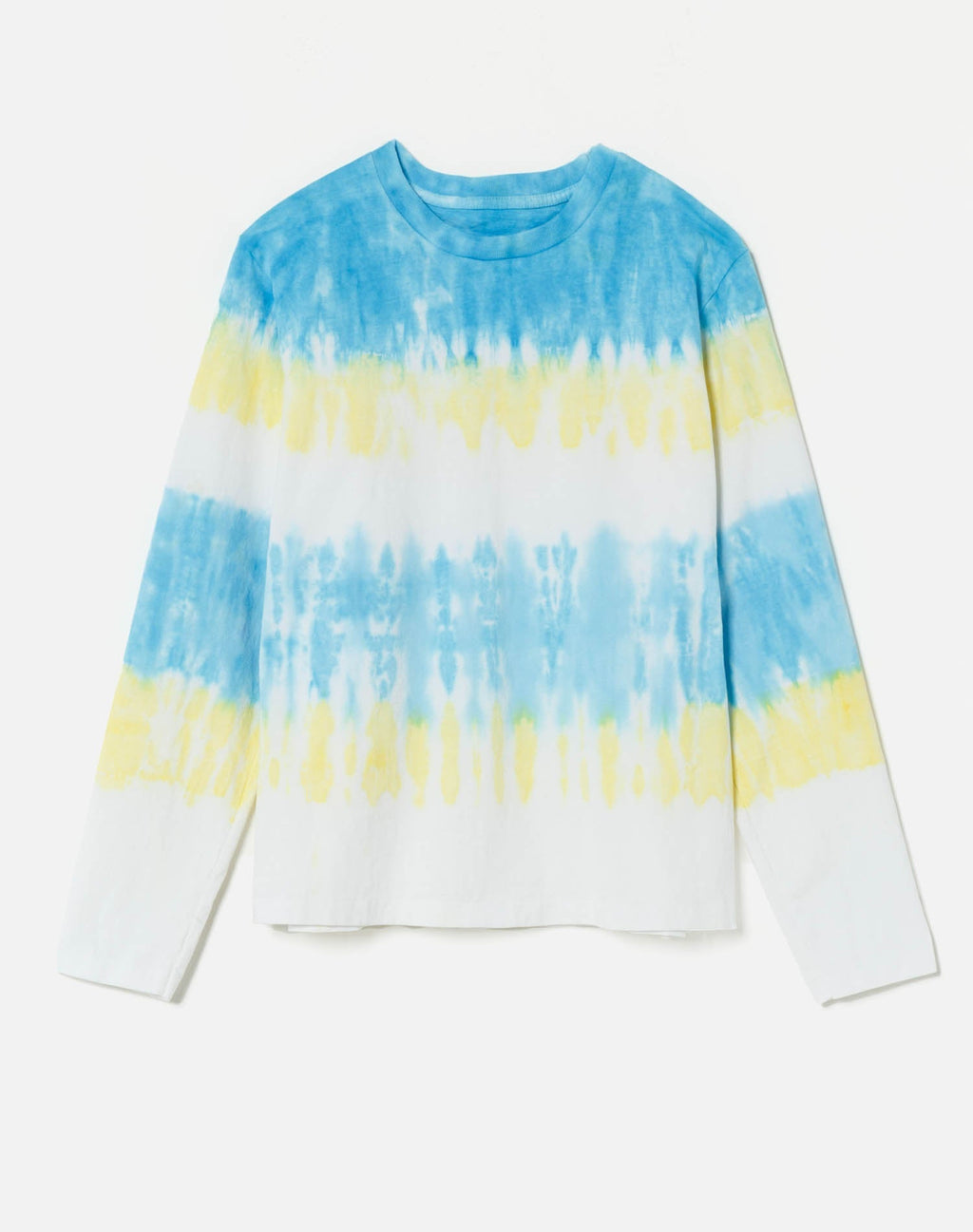 T-Shirt 50S Long Sleeve - Sky Stripe Tie Dye