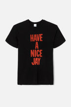 T-Shirt 70S Loose Have A Nice Jay - Black