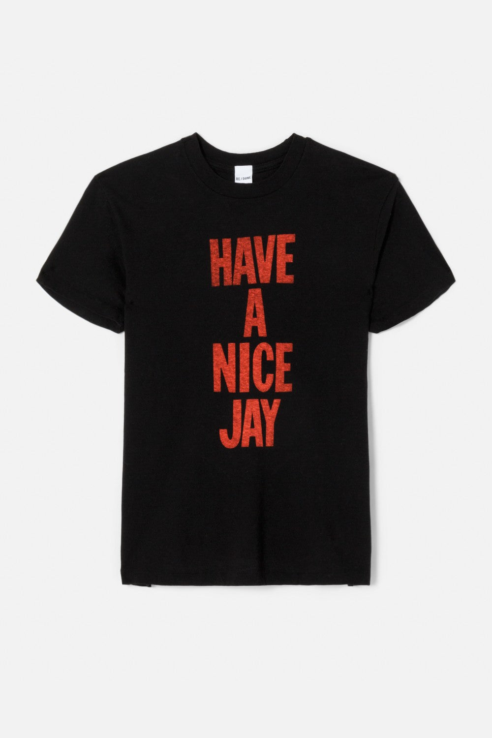 T-Shirt 70S Loose Have A Nice Jay - Black