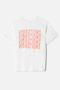 T-Shirt 90S Easy Vibrations - Vintage White