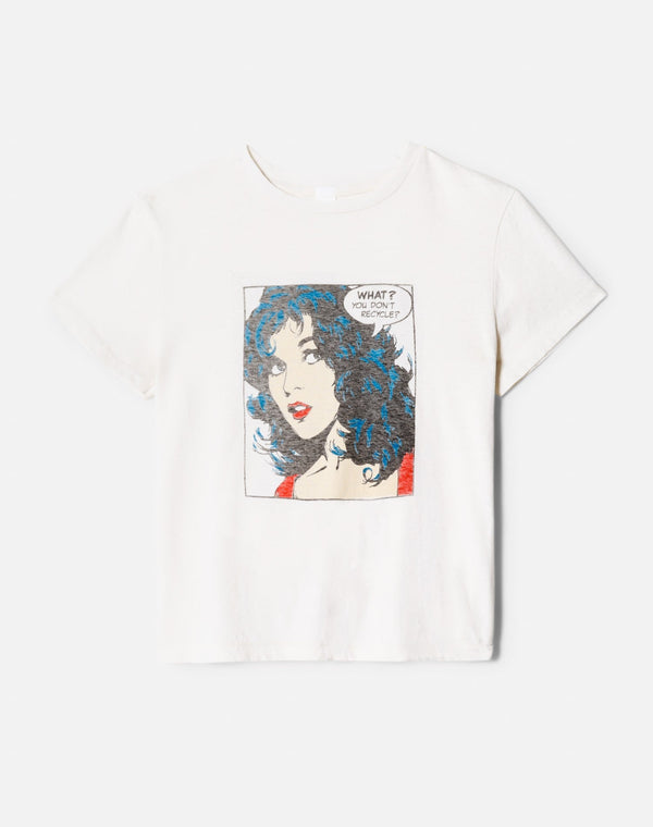 T-Shirt Classic Recycle - Vintage White