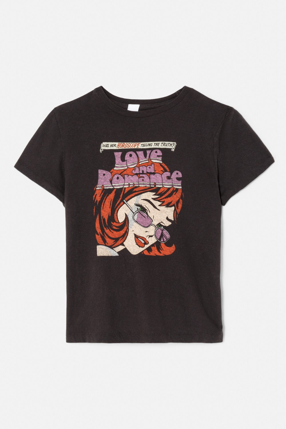 T-Shirt Classic Romance - Washed Black