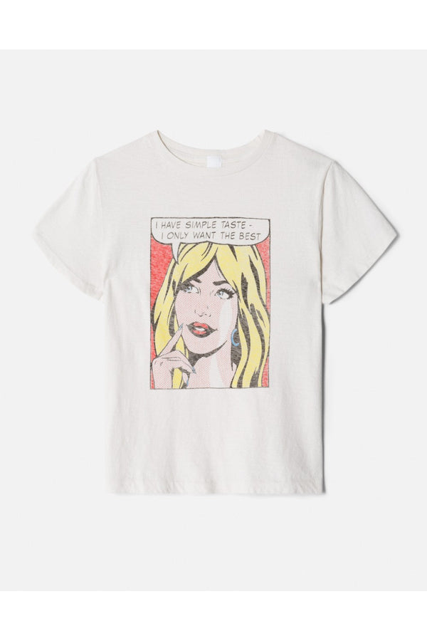 T-Shirt Classic Simple Taste - Vintage White