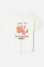 T-Shirt Classic Whats Happening - Vintage White