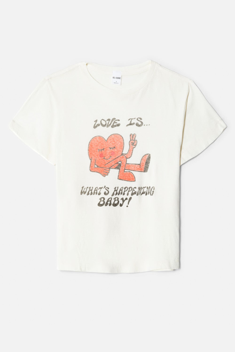 T-Shirt Classic Whats Happening - Vintage White