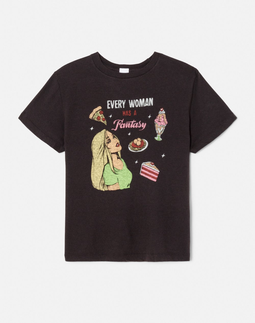 T-Shirt Classic Fantasy - Washed Black