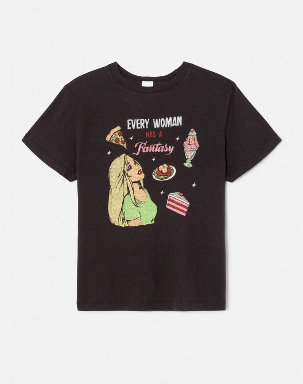 T-Shirt Classic Fantasy - Washed Black