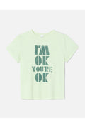T-Shirt Classic Im Ok - Pistachio