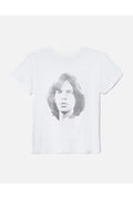 T-Shirt Classic Mick Jagger - Optic White
