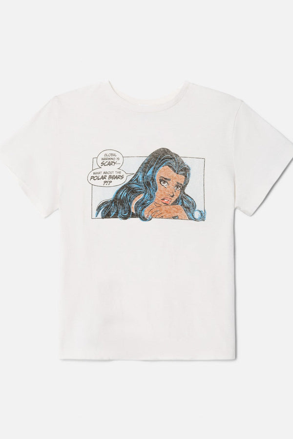 T-Shirt Classic Polar Bears - Vintage White