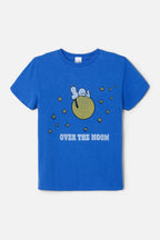 T-Shirt Classic Snoopy Moon - Lapis