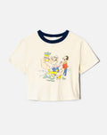 T-Shirt Micro Popeye - Vintage Ivory/Midnig