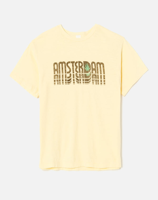 T-Shirt 90S Easy Amsterdam - Buttercream