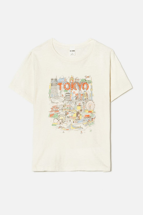 T-Shirt Classic Tokyo - Vintage White