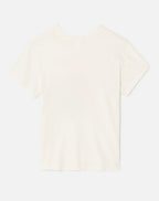 T-Shirt Classic Word Peace - Vintage White