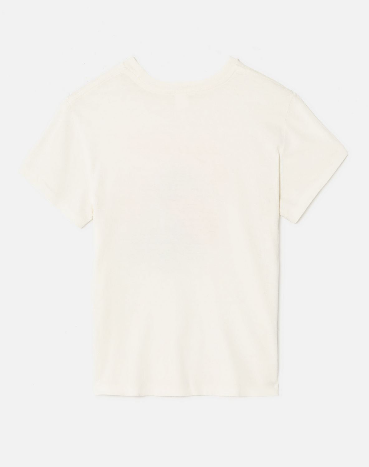 T-Shirt Classic Word Peace - Vintage White