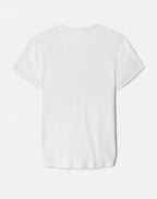 T-Shirt 90S Baby Hearts - Vintage White
