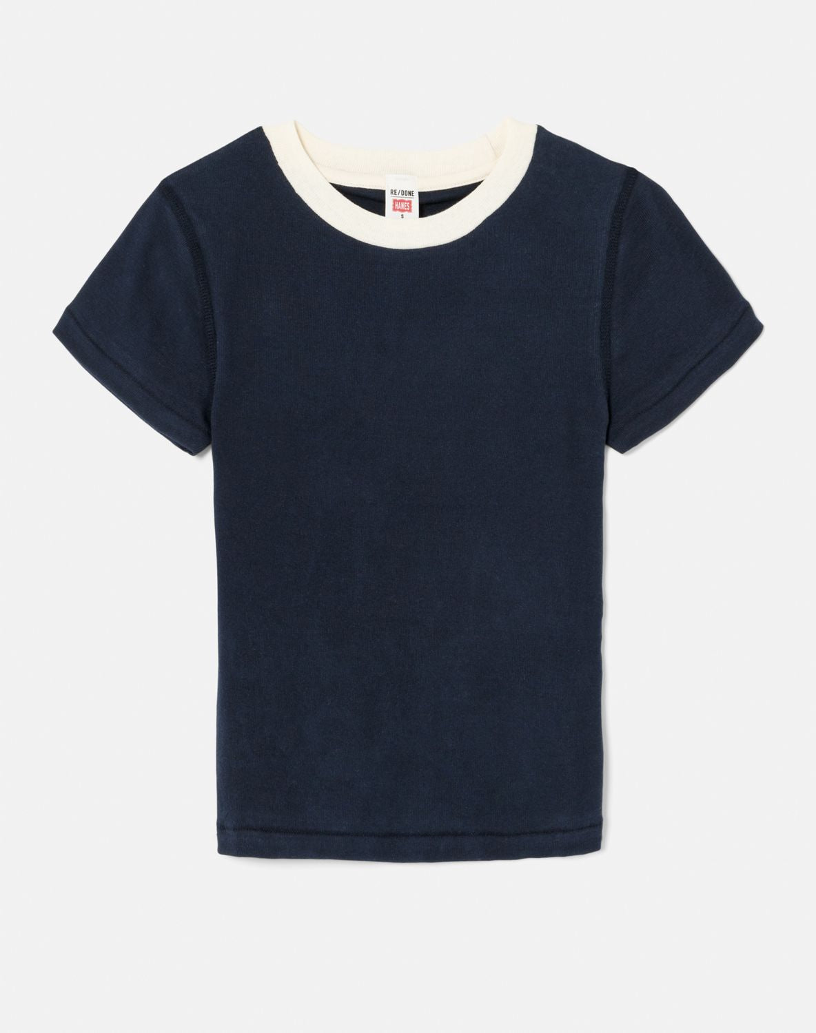 T-Shirt 90S Baby - Navy With Ivory