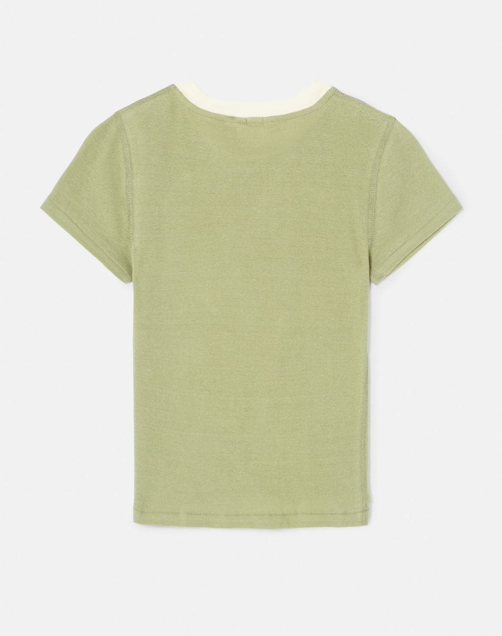 T-Shirt 90S Baby - Sage With Ivory