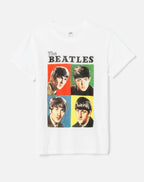 T-Shirt 70S Loose The Beatles - Optic White