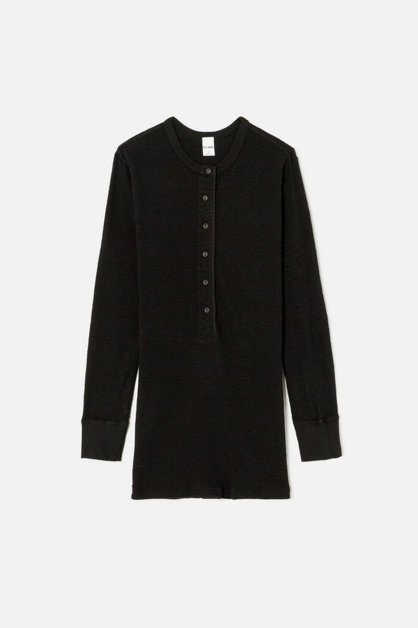 Robe Thermal Henley - Black