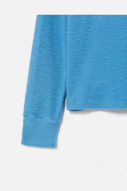 T-Shirt Thermal Long Sleeve - Azure