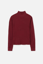 Top Thermal Mock Neck - Wine