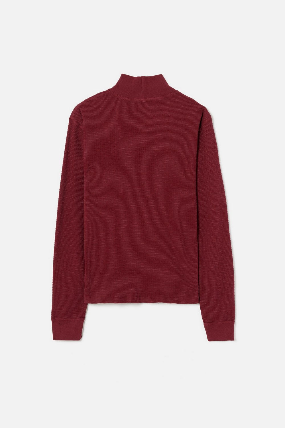 Top Thermal Mock Neck - Wine