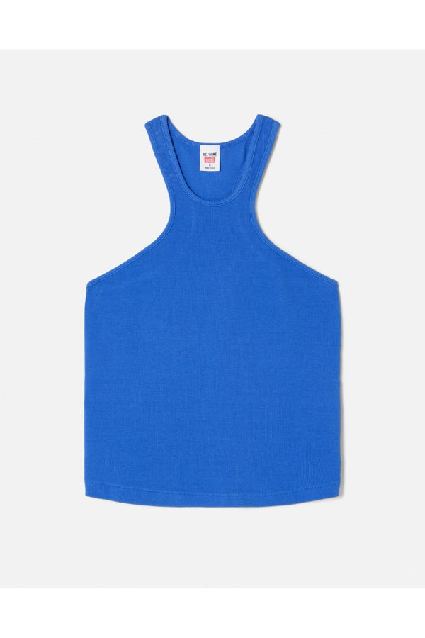 Top Racer Tank - Cobalt