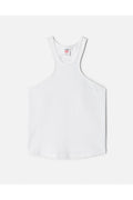 Top Racer Tank - Ivory