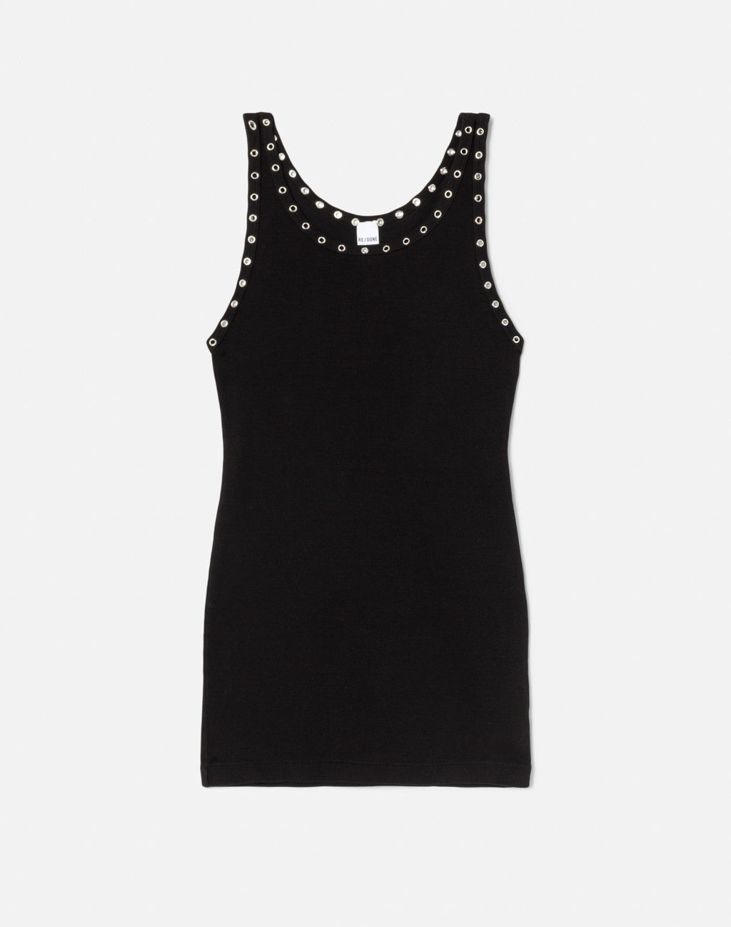 Robe Eyelet Tank - Black
