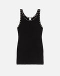 Robe Eyelet Tank - Black