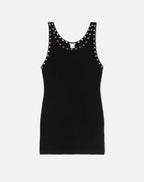 Robe Eyelet Tank - Black