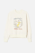 Sweat Classic Raglan Crewneck Whiskey Tavern - Heathered Off White