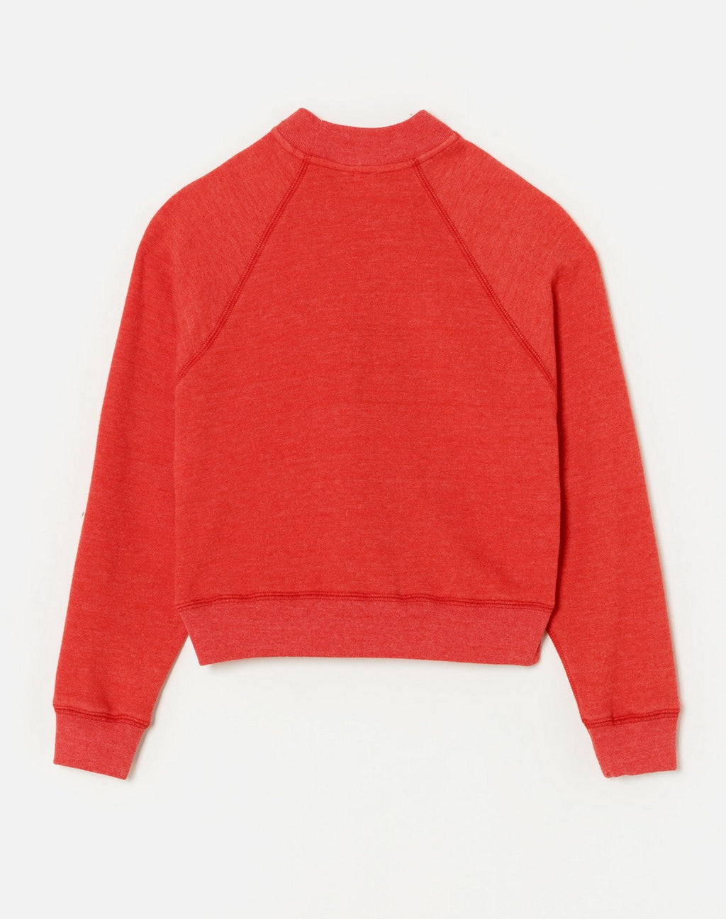 Sweat Shrunken Crewneck - Heathered Red