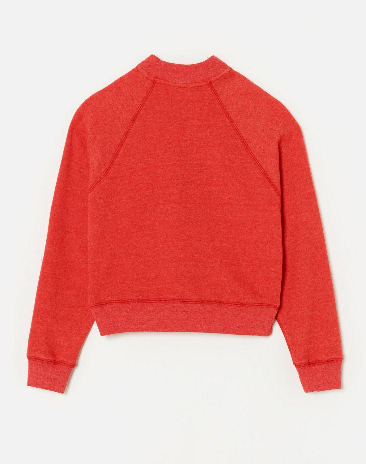 Sweat Shrunken Crewneck - Heathered Red