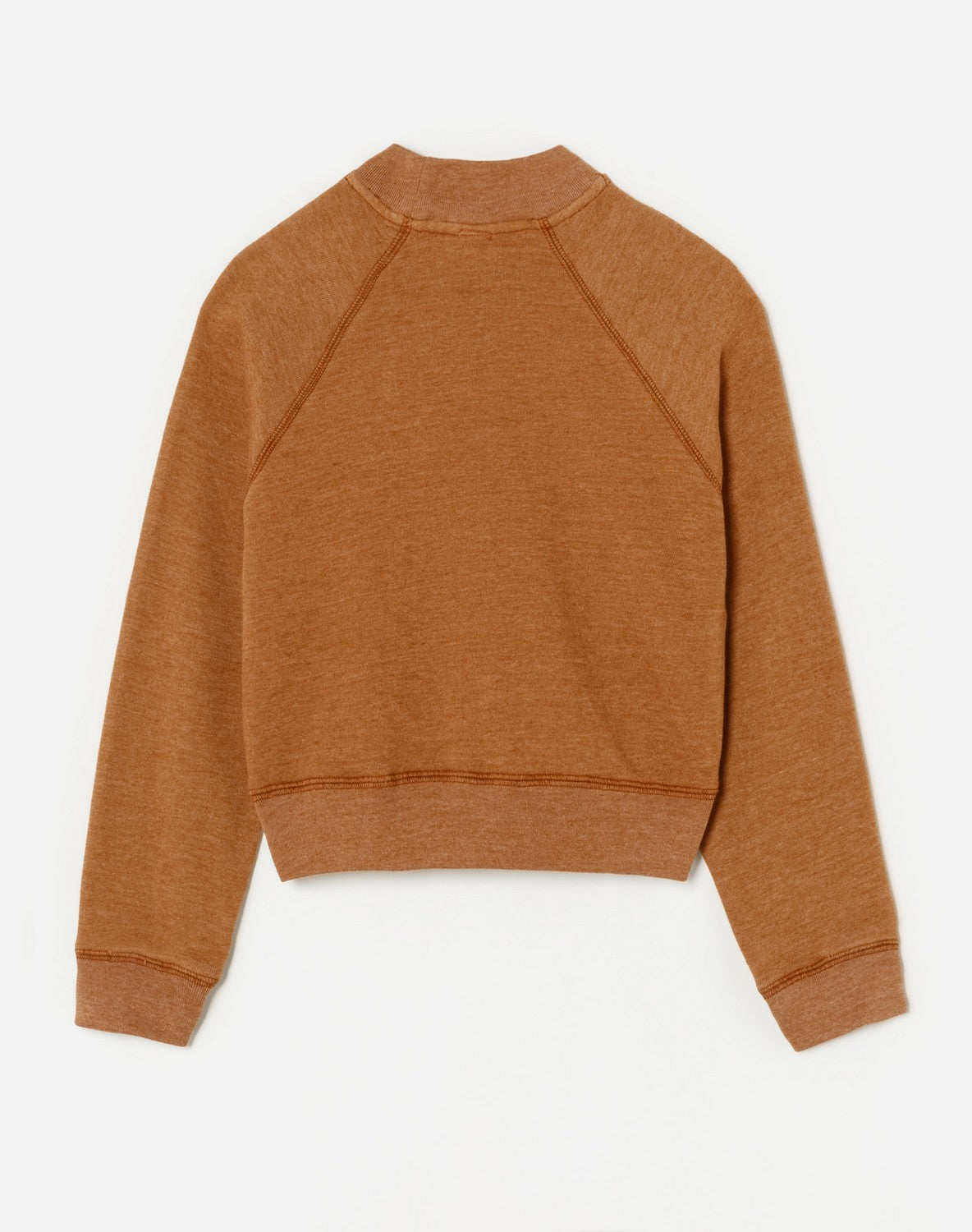Sweat Shrunken Crewneck - Heathered Terracotta
