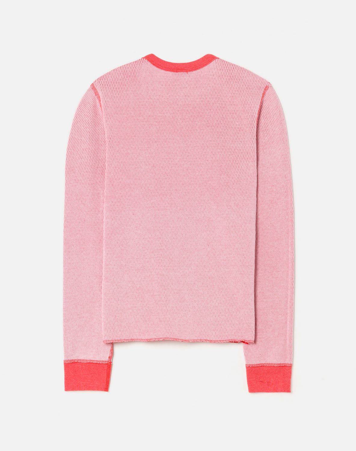 Sweat Waffle Long Sleeve - Red