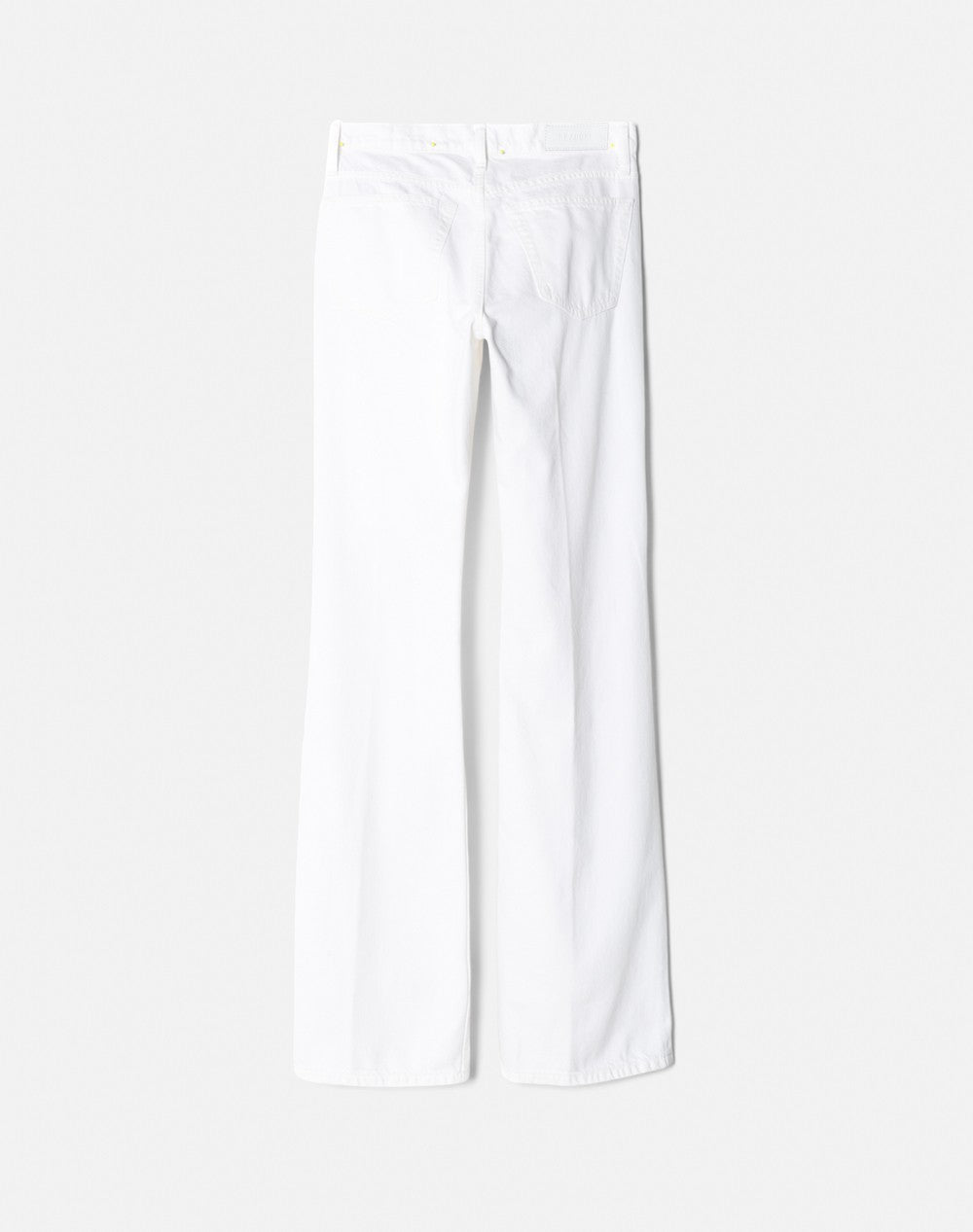 Jean Loose Boot - White